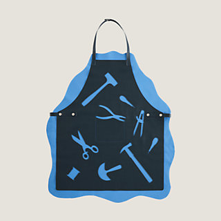 Leather apron | Hermès USA